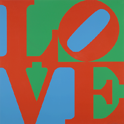 Robert Indiana, LOVE, 1967. The Museum of Modern Art, New York, © The Museum of Modern Art/Licensed by SCALA / Art Resource, NY